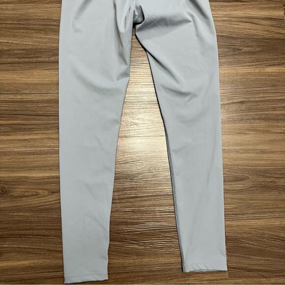 l's begin womens High waist cross cut out leggings blue sz small - Picture 2 of 7